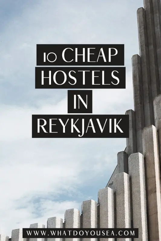 The Top 10 BEST Hostels in Iceland weren’t hard to spot, in fact, it was tough to choose all the best ones, but I have narrowed these bad boys down to the best overall hostel in Reykjavik, the cheapest hostel in Reykjavik, the best hostel in Reykjavik for all you party animals and more! These are all the best hostels to stay at while traveling Iceland! #hostelsiniceland #hostelsinreykjavik