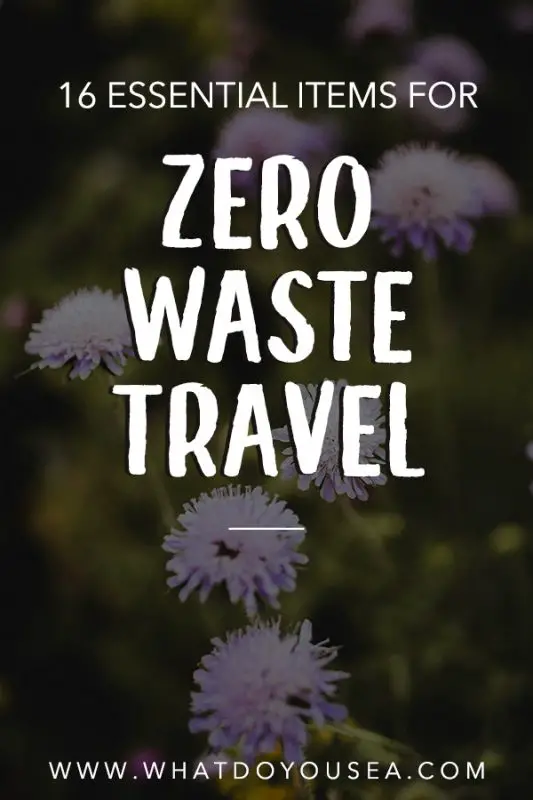 An eco-friendly travel kit is perfect for reducing waste and plastic consumption while traveling! These plastic-free travel products make the perfect eco-friendly travel kit that will have you traveling more sustainably while out adventuring! #ecofriendlytravel #plasticfreetravel