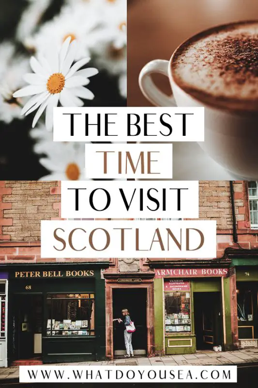 Do you want the most bang for your buck on your trip to Scotland? Do you want moody weather? Sunny weather? Spooky weather? Winter weather? Any weather? In this month-to-month weather breakdown, it covers the best month to travel to Scotland no matter your weather choice as well as when to go to avoid midges, visit the highlands, and more! #visitscotland #scotland