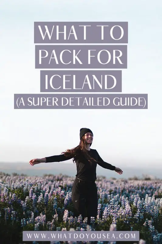 What goes on an Iceland packing list for summer? What is Iceland’s summer weather like? What do I wear? Are you about to head out on an EPIC adventure under the midnight sun? This packing list (arguably the best one), will tell you everything you need to know and everything you need to pack to have a successful summer trip to Iceland. Oh? The best part? There’s also a free Iceland packing checklist in here also. #icelandpackinglist #iceland #traveliceland