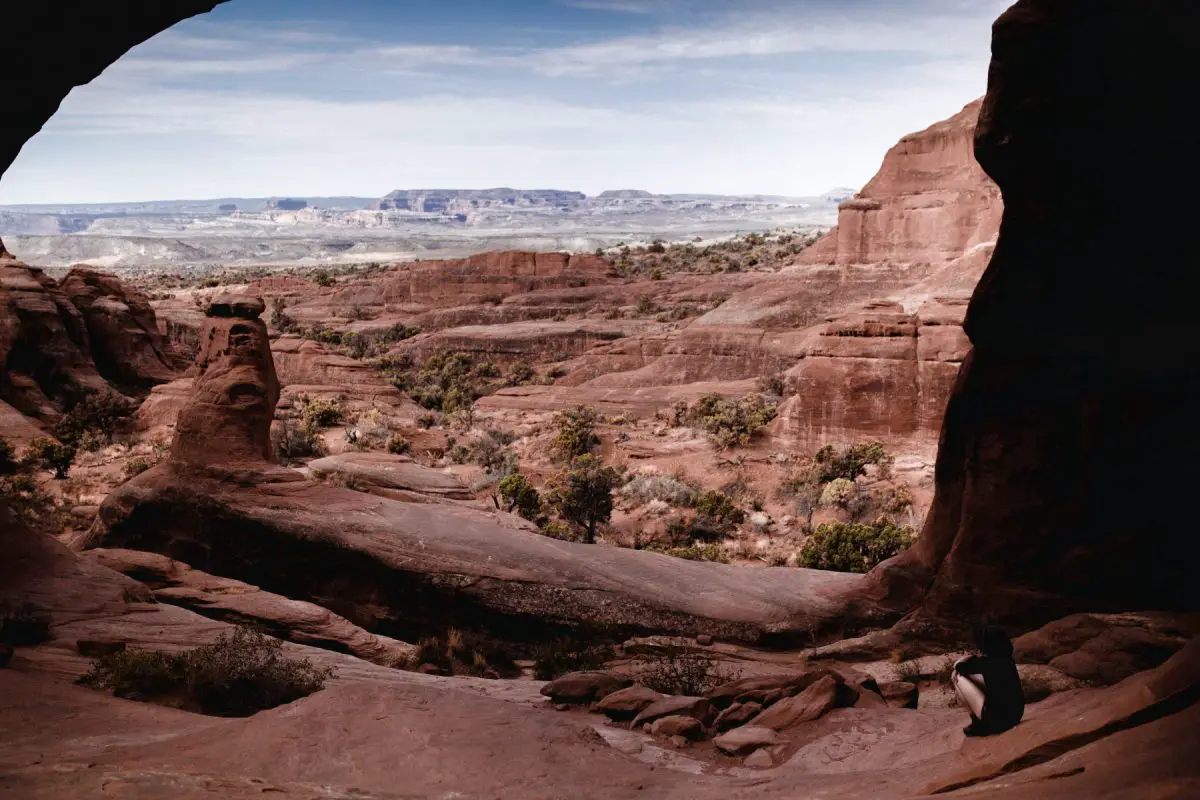 tower arch in arches national park