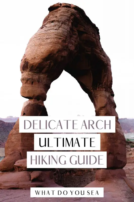 Read on for all the most up to date hiking details, trail description, hiking essentials, and tips for taking on the Delicate Arch hike in Arches National Park, Utah! This is one of the most photographed landmarks in all of Utah’s National Parks! Don’t miss this! #utah #nationalparks