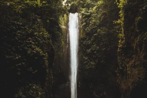 Casaroro Falls in Dumaguete on a clear day in April.