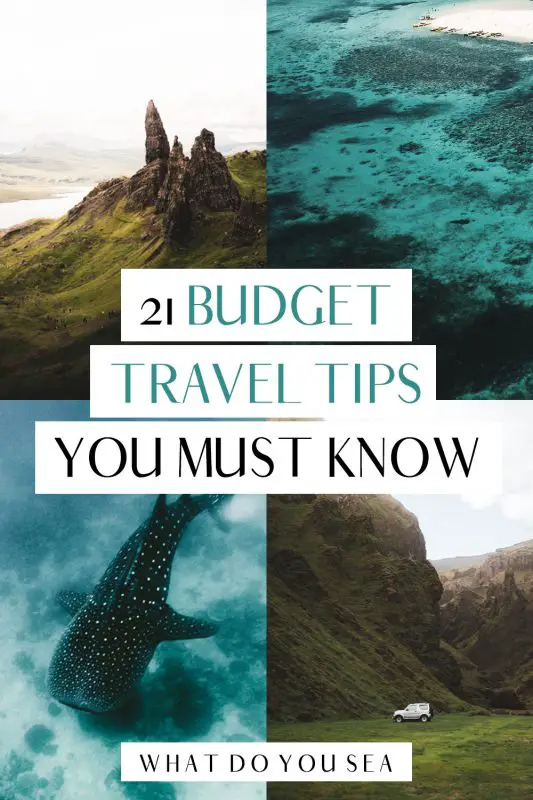 Dream of seeing destinations like Paris, New York, Japan, London, and Greece, but you don’t want to drop a ton of coin to do it? These 21 GENIUS budget travel tips are here to help you see more of the world on a low budget without compromising your experience. Budget travel is more accessible now than any other point in time, let’s take advantage of it using these hacks! Use these tips for saving money while traveling and get to exploring! #budgettravel #traveltips