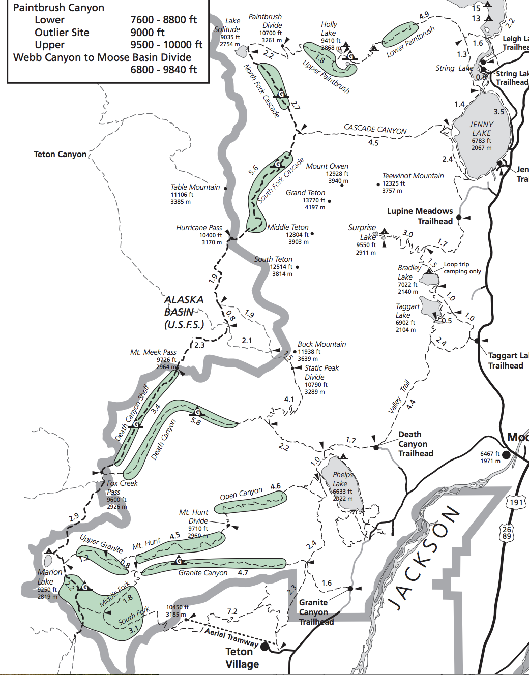 Teton crest trail deals day hike