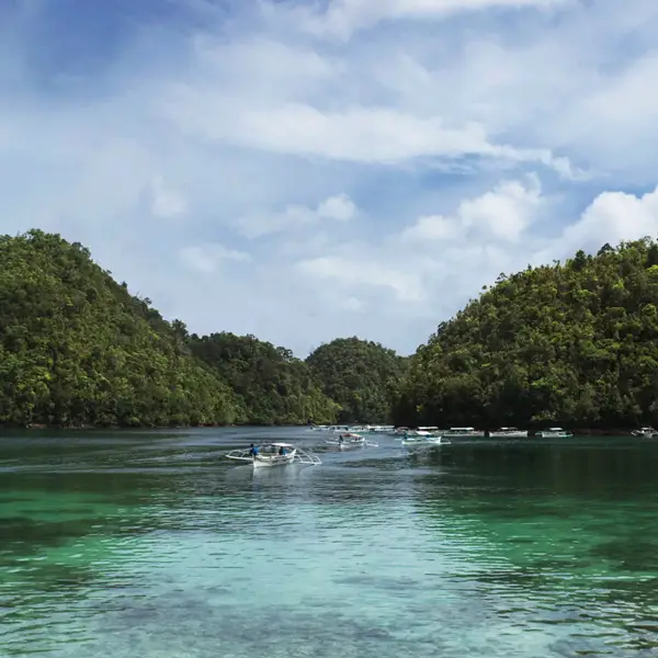 SUGBA LAGOON (CAOB ISLAND) — Kermit